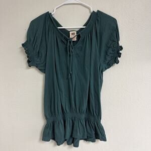 Faded Glory Teal Teens XL Top 16/18